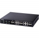 QNAP QSW-1208-8C Ethernet Switch - 8 Ports - 2 Layer Supported - Modular - Optical Fiber, Twisted Pair - Desktop, Rack-mountable - 2 Year Limited Warranty - TAA Compliance QSW-1208-8C-US