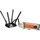 QNAP QWA-AC2600 IEEE 802.11ac - Wi-Fi Adapter for Desktop Computer/NAS - PCI Express 2.0 x1 - 2.54 Gbit/s - 2.40 GHz ISM - 5 GHz UNII - Plug-in Card QWA-AC2600