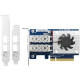 QNAP QXG-25G2SF-CX4 25Gigabit Ethernet Card - PCI Express 3.0 x8 - 2 Port(s) - Optical Fiber QXG-25G2SF-CX4