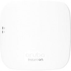 HPE Aruba Instant On AP12 IEEE 802.11ac 1.56 Gbit/s Wireless Access Point - 2.40 GHz, 5 GHz - MIMO Technology - 1 x Network (RJ-45) - Gigabit Ethernet - Ceiling Mountable, Wall Mountable - TAA Compliance R2X00A