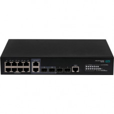 HPE FlexNetwork 5140 8G 2SFP 2GT Combo EI Switch - 10 Ports - Manageable - Gigabit Ethernet, 10 Gigabit Ethernet - 10/100/1000Base-T, 10GBase-X - 3 Layer Supported - Modular - 4 SFP Slots - Power Supply - 8 W Power Consumption - Optical Fiber, Twisted Pai