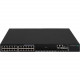 HPE FlexNetwork 5520 24G 4SFP+ HI Switch - 24 Ports - Manageable - Gigabit Ethernet, 10 Gigabit Ethernet - 10/100/1000Base-T, 100/1000Base-X, 10GBase-X - 3 Layer Supported - Modular - Power Supply - 24 W Power Consumption - Optical Fiber, Twisted Pair - 1