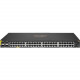 HPE Aruba 6000 48G Class4 PoE 4SFP 370W Switch - 48 Ports - Manageable - Gigabit Ethernet - 10/100/1000Base-T, 100/1000Base-X - 3 Layer Supported - Modular - 4 SFP Slots - Power Supply - 30.60 W Power Consumption - 370 W PoE Budget - Twisted Pair, Optical
