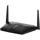 Netgear Nighthawk AX4 RAX38 IEEE 802.11ax Ethernet Wireless Router - 2.40 GHz ISM Band - 5 GHz UNII Band - 2 x Antenna(2 x External) - 375 MB/s Wireless Speed - 4 x Network Port - 1 x Broadband Port - USB - Gigabit Ethernet - VPN Supported - Desktop RAX38