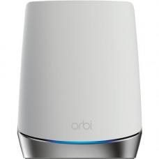 Netgear Orbi RBS750 802.11ax 4.10 Gbit/s Wireless Range Extender - 2.40 GHz, 5 GHz - MIMO Technology - 2 x Network (RJ-45) - Gigabit Ethernet - Desktop - 1 Pack RBS750-100NAS