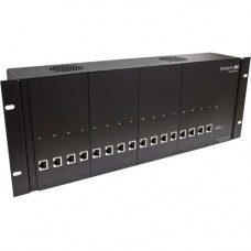 Smart Board SmartAVI Powered Rack/Chassis with DVI-D/USB CAT6 STP Transmitter, 8 Card Package - 8 Computer(s) - 275 ft Range - WUXGA - 1920 x 1200 Maximum Video Resolution - 8 x Network (RJ-45) - 8 x USB - 8 x DVI - Rack-mountable RK-DVX-PLUS-TX8S