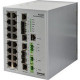 Comnet RLGE20FX4TX16MS Ethernet Switch - 20 Ports - Manageable - 2 Layer Supported - Modular - Twisted Pair, Optical Fiber - DIN Rail Mountable, Wall Mountable - Lifetime Limited Warranty RLGE20FX4TX16MS/HV