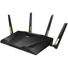 Asus AX6000 IEEE 802.11ax Ethernet Wireless Router - 2.40 GHz ISM Band - 5 GHz UNII Band - 750 MB/s Wireless Speed - 8 x Network Port - 1 x Broadband Port - USB - Gigabit Ethernet - VPN Supported RT-AX88U