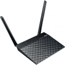 Asus RT-N300 B1 IEEE 802.11n Ethernet Wireless Router - 2.40 GHz ISM Band - 300 Mbit/s Wireless Speed - 4 x Network Port - 1 x Broadband Port - Fast Ethernet - VPN Supported - Desktop RT-N300 B1