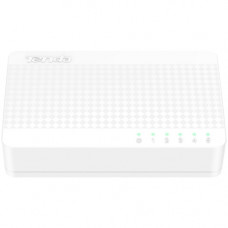 Tenda S105 5-Port 10/100 Mbps Desktop Switch - 5 Ports - 2 Layer Supported - Twisted Pair - Desktop - 3 Year Limited Warranty S105 V10.0