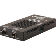 TRANSITION NETWORKS Stand-alone Fiber to Fiber Media Converter - 10 Gigabit Ethernet - 10GBase-X - 2 x Expansion Slots - SFP+ - 2 x SFP+ Slots - Standalone - TAA Compliant - TAA Compliance S4110-4848-NA