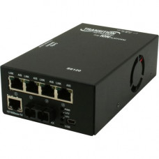 TRANSITION NETWORKS Stand-alone T1/E1/J1 Network Interface Device - 1 x Network (RJ-45) - 1 x ST Ports - DuplexST Port - Multi-mode - Fast Ethernet - T1/E1/J1, 10/100Base-TX - Standalone, Wall Mountable - TAA Compliance S6120-1011-NA
