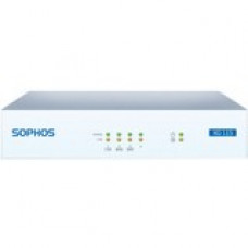 Sophos SG 115w Network Security/Firewall Appliance - 4 Port - 1000Base-T - Gigabit Ethernet - Wireless LAN IEEE 802.11n - 4 x RJ-45 - 1U - Desktop, Rack-mountable SA1B13SUPK