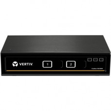 Vertiv Cybex Secure 4K UHD KVM 2-Port DVI-I DualHead EAL4+ NIAP TAA Compliant - 2 Computer(s)DVI - TAA Compliant - TAA Compliance SC920-001