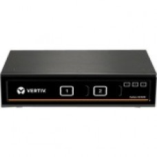 Vertiv Co Cybex SC920XD Secure KVM Switch - 2-Port, Dual Display, DVI-I and DP in, DVI-I and HDMI out, Secure KVM - TAA Compliance SC920XD-001