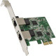SYBA Dual 2.5 Gigabit Ethernet PCI-e x1 Network Card - PCI Express x16 - 2 Port(s) - 2 - Twisted Pair SD-PEX24066