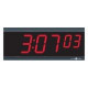 Pyramid TimeTrax Sync 2.5in x 6 Digit Red LED Power Over Ethernet Digital Wall Clock - Digital SED2R6LDRB