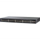 Cisco SF350-48 48-Port 10 100 Managed Switch - 48 Ports - Manageable - 3 Layer Supported - Modular - Optical Fiber, Twisted Pair - Desktop - Lifetime Limited Warranty - TAA Compliance SF350-48-K9-NA