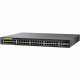 Cisco SF350-48P 48-Port 10 100 PoE Managed Switch - 48 Ports - Manageable - 3 Layer Supported - Modular - Optical Fiber, Twisted Pair - Desktop - Lifetime Limited Warranty - TAA Compliance SF350-48P-K9-NA