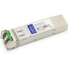AddOn SFP+ Module - For Data Networking, Optical Network - 1 LC 10GBase-DWDM Network - Optical Fiber Single-mode - 10 Gigabit Ethernet - 10GBase-DWDM - Hot-swappable - TAA Compliant - TAA Compliance SFP-10G-ER-42.14-AO
