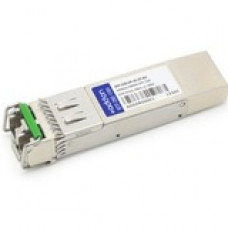 AddOn SFP+ Module - For Data Networking, Optical Network - 1 LC 10GBase-DWDM Network - Optical Fiber Single-mode - 10 Gigabit Ethernet - 10GBase-DWDM - Hot-swappable - TAA Compliant - TAA Compliance SFP-10G-ER-45.32-AO