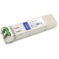 AddOn SFP+ Module - For Data Networking, Optical Network - 1 LC 10GBase-ZR Network - Optical Fiber - Single-mode - 10 Gigabit Ethernet - 10GBase-ZR - Hot-swappable - TAA Compliant - TAA Compliance SFP-10GBASE-ZR-100-AO