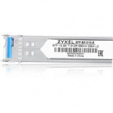 Zyxel SFP (mini-GBIC) Module - For Optical Network, Data Networking - 1 x LC 1000Base-BX Network - Optical Fiber - Single-mode - Gigabit Ethernet - 1000Base-BX - Hot-pluggable, Hot-swappable SFP-BX1310-E