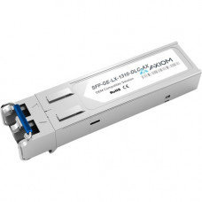 Axiom 1000Base-LX SFP Module - For Data Networking - 1 LC 1000Base-LX - Optical Fiber Single-mode - Gigabit Ethernet - 1000Base-LX - 1 SFP-GE-LX-1310-DLC-AX