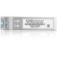 Zyxel SFP10G-LR-E SFP+ Module - For Optical Network, Data Networking - 1 x LC 10GBase-LR Network - Optical Fiber - Single-mode - 10 Gigabit Ethernet - 10GBase-LR - Hot-pluggable SFP10G-LR-E