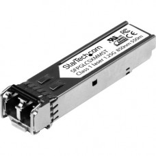 Startech.Com Cisco GLC-SX-MM Compatible SFP Module - 1000BASE-SX Fiber Optical SFP Transceiver - Lifetime Warranty - 1 Gbps - Maximum Transfer Distance: 550 m (1804 ft) - 100% compatibility with Cisco GLC-SX-MM guaranteed - lifetime warranty on all SFP mo