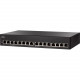 Cisco SG110-16 Ethernet Switch - 16 Ports - 2 Layer Supported - Wall Mountable, Rack-mountable - 90 Day Limited Warranty SG110-16-NA