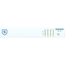 Sophos SG 125 Network Security/Firewall Appliance - 8 Port - 1000Base-T - Gigabit Ethernet - 8 x RJ-45 - 1U - Rack-mountable, Desktop SG1CT3HEK