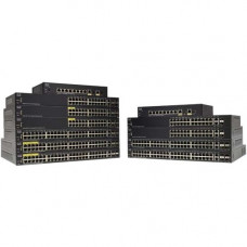 Cisco SG350-10P 10-Port Gigabit PoE Managed Switch - 10 Ports - Manageable - Refurbished - 3 Layer Supported - Modular - Optical Fiber, Twisted Pair - Desktop - Lifetime Limited Warranty - TAA Compliance SG350-10P-K9-NA-RF