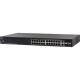 Cisco SG350X-24 Layer 3 Switch - Refurbished - 24 x Gigabit Ethernet Network, 2 x 10 Gigabit Ethernet Uplink, 4 x 10 Gigabit Ethernet Expansion Slot - Manageable - Twisted Pair, Optical Fiber - Modular - 3 Layer Supported - TAA Compliance SG350X-24-K9-NA-