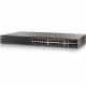 Cisco SG500X-24 Layer 3 Switch - 24 Ports - Manageable - Refurbished - 3 Layer Supported - Modular - 1U High - Rack-mountable, Desktop - Lifetime Limited Warranty SG500X-24-K9-NA-RF