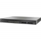 Cisco 16-Port 10 Gig Managed Switch - 8 Ports - Manageable - Refurbished - 3 Layer Supported - Modular - Twisted Pair, Optical Fiber - Desktop - Lifetime Limited Warranty SG500XG8F8TK9NA-RF