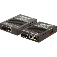 TRANSITION NETWORKS 10/100/1000 Ethernet Media Converter Stand-Alone - 1 x Network (RJ-45) - 1 x SC Ports - Multi-mode - Gigabit Ethernet - 10/100/1000Base-T, 1000Base-SX - Rack-mountable, Wall Mountable, Rail-mountable, Desktop - TAA Compliance SGFEB1013