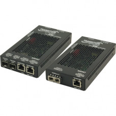 TRANSITION NETWORKS SGPAT1040-105 Transceiver/Media Converter - 1 x Network (RJ-45) - Gigabit Ethernet - 10/100/1000Base-T, 1000Base-X - 1 x Expansion Slots - SFP (mini-GBIC) - Wall Mountable, Rail-mountable, Standalone, Desktop - TAA Compliance SGPAT1040