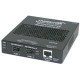 TRANSITION NETWORKS SGPOE1040-100 Gigabit Ethernet Media Converter - 1 x RJ-45 - 10/100/1000Base-T, 1000Base-X - 1 x SFP (mini-GBIC) - External, Rack-mountable - TAA Compliance SGPOE1040-100-NA