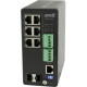 TRANSITION NETWORKS Managed Hardened PoE+ Switch - 6 Ports - Manageable - 2 Layer Supported - Modular - Twisted Pair, Optical Fiber - 5 Year Limited Warranty - TAA Compliance SISPM1040-362-LRT