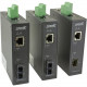 TRANSITION NETWORKS Unmanaged Hardened Gigabit Ethernet Media Converter - 1 x Network (RJ-45) - 1 x SC Ports - Multi-mode - Gigabit Ethernet - 1000Base-SX, 10/100/1000Base-T - Rail-mountable - TAA Compliance SISTG1013-211-LRT-B