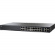 Cisco SG200-26P 26-port Gigabit PoE Smart Switch - 26 Ports - Manageable - Refurbished - 2 Layer Supported - Modular - Optical Fiber, Twisted Pair - Desktop - Lifetime Limited Warranty SLM2024PT-NA-RF