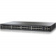 Cisco Smart SG200-50 Gigabit Smart Switch - 50 Ports - Manageable - Refurbished - 2 Layer Supported - Modular - Optical Fiber, Twisted Pair - Desktop - Lifetime Limited Warranty SLM2048T-NA-RF