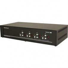 Smart Board SmartAVI SM-DVN-44X KVM Switchbox - 4 Computer(s) - 4 Local User(s) - 2560 x 1600 - 20 x USB - 8 x DVI SM-DVN-44X
