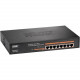Edge-Core Networks SMC Networks EZ Switch 10/100 8-Port Fast Ethernet PoE Switch - 8 Ports - 2 Layer Supported - Twisted Pair - Desktop SMCFS801P NA
