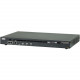 ATEN 8-Port Serial Console Server with Dual Power/LAN - Twisted Pair - 2 x Network (RJ-45) x USB - 8 x Serial Port - 10/100/1000Base-T - Gigabit Ethernet - Rack-mountable, Desktop SN0108CO