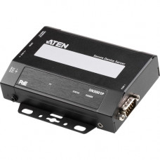ATEN SN3001P 1-Port RS-232 Secure Device Server with PoE - Twisted Pair - 1 x Network (RJ-45) - 1 x Serial Port - PoE Ports - 10/100Base-TX - Fast Ethernet - Desktop, Wall Mountable, DIN Rail Mountable, Rack-mountable SN3001P