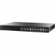 Cisco SF300-24P Layer 3 Switch - 16 Ports - Manageable - Refurbished - 3 Layer Supported - Twisted Pair, Optical Fiber - Rack-mountable - Lifetime Limited Warranty SRW224G4P-K9-NA-RF