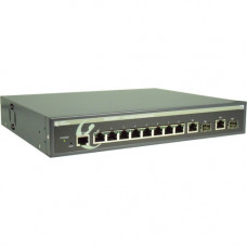 Amer 10 Port 10/100/1000 Mbps PoE+ Switch - 10 Ports - Manageable - 2 Layer Supported - Twisted Pair, Optical Fiber - Desktop, Rack-mountable SS2GD8P2+