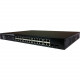 Amer 24 Port 10/100 PoE, 2 Port 1000, 2 Port Gigabit RJ45/SFP Combo Managed L2 Switch - 24 Ports - Manageable - 2 Layer Supported - Twisted Pair - PoE Ports - Lifetime Limited Warranty SS2R24G4IP